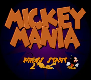 Mickey Mania - The Timeless Adventures of Mickey Mouse (USA) screen shot title